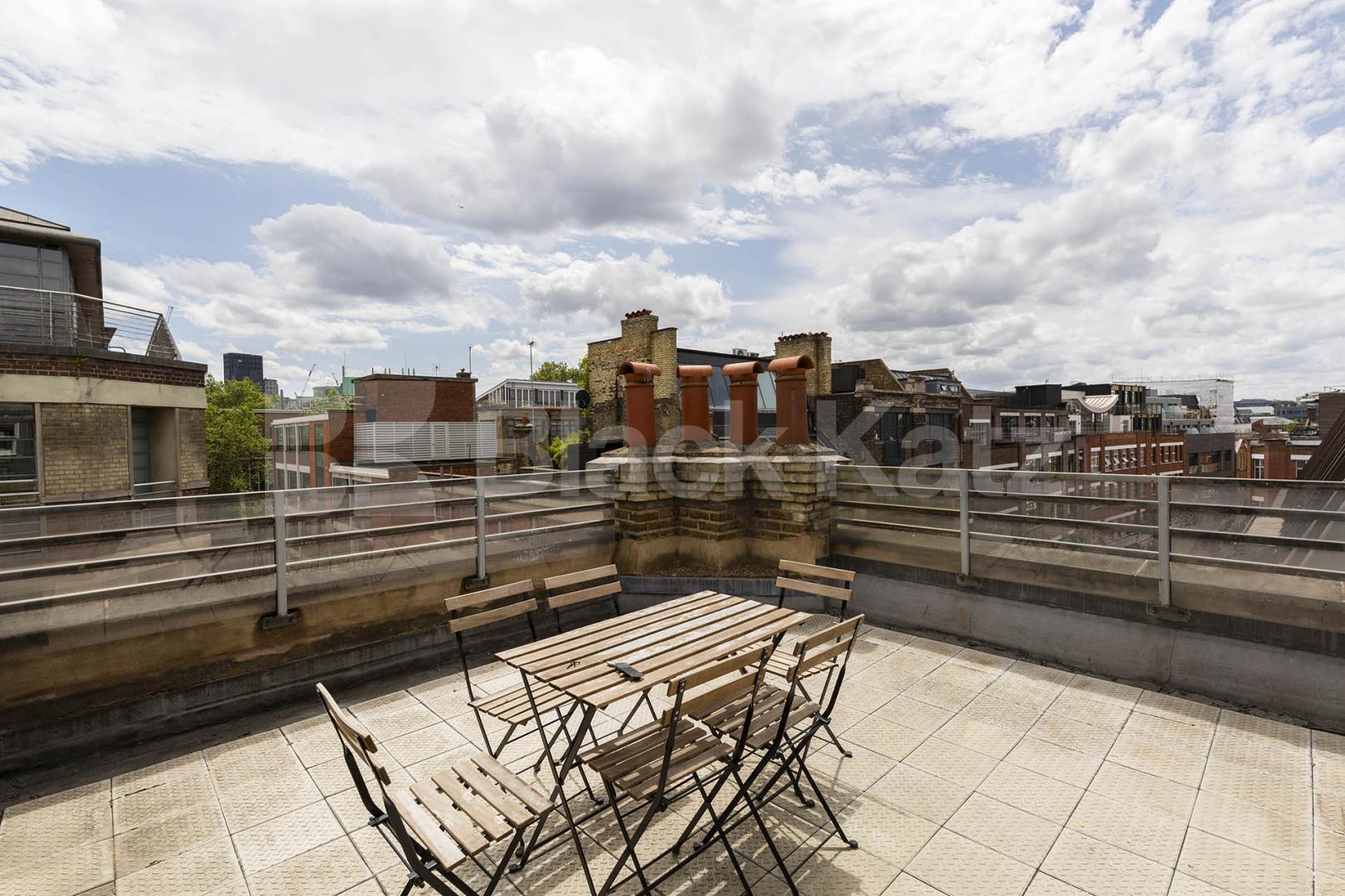 3 bed 2 bath within a warehouse conversion with private south facing terrace Berry Street, Clerkenwell
